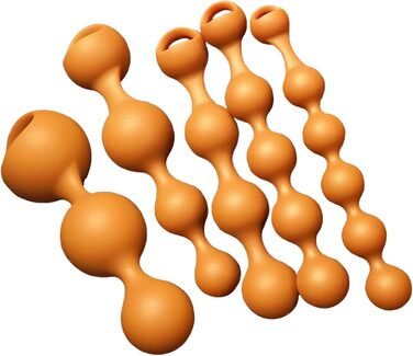 Анальні кульки з рідкого силікону, анальна цепь з кільцем для сперми, анальний мастурбатор, вагінальні кульки для стимуляції G-точки, іграшки для дорослих для жінок та чоловіків (XL)