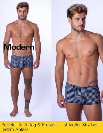 BIMONI Боксер чоловічий з м'якої бавовни, низька посадка, сексуальний дизайн, труси-боксери, труси для чоловіків, гіпстерський стиль (Темно-синій, XL)