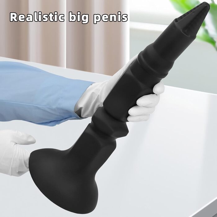 Анальний дилататор Yasexx Giant Monster з присоскою для стимуляції простати та ануса (S)