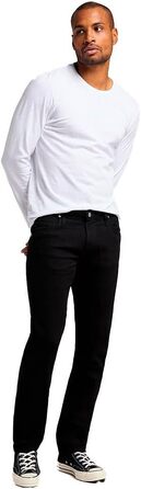 Чоловічі джинси LEE Regular Straight Fit Daren Zip Fly, темно-сірі (Very Dark Stone)