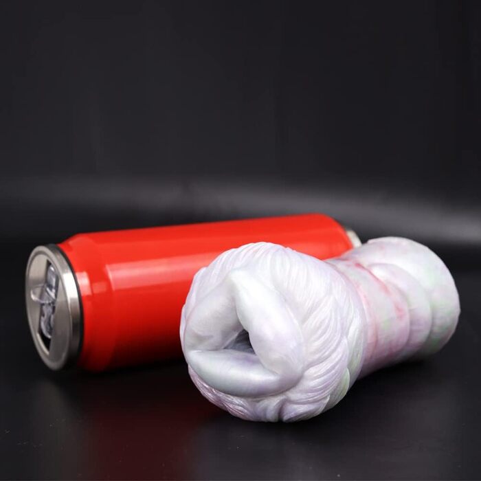 Масажер для чоловіків з силікону у вигляді тварини з вагіною, реалістичний, великий, 545,5 г