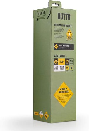 Анальний секс-іграшка BUTTR Double Trouble Fisting Dildo, Чорний, XXL, для досвідчених користувачів