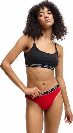 Сліп-штанги HUGO для жінок, сліп-трусики, сліп-білизна, фіолетовий колір, розмір S