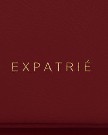 Жіноча сумка-кросбоді Expatrié Juliette 2 в 1: стильний клатч та сумка через плече для вечірок, весіль та повсякденного використання, червона