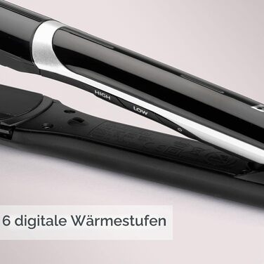 Професійний випрямляч для волосся BaByliss Smooth Pro Wide з керамічними пластинами 35 мм для густого та довгого волосся, 5 рівнів температури до 235°C