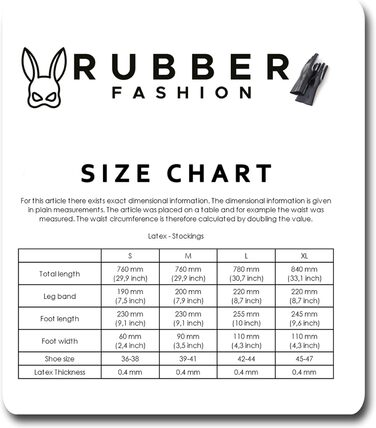 Шкарпетки латексні довгі з відкритими пальцями - шкарпетки-панчіх Overknee для жінок та чоловіків, чорний, 0.4 мм