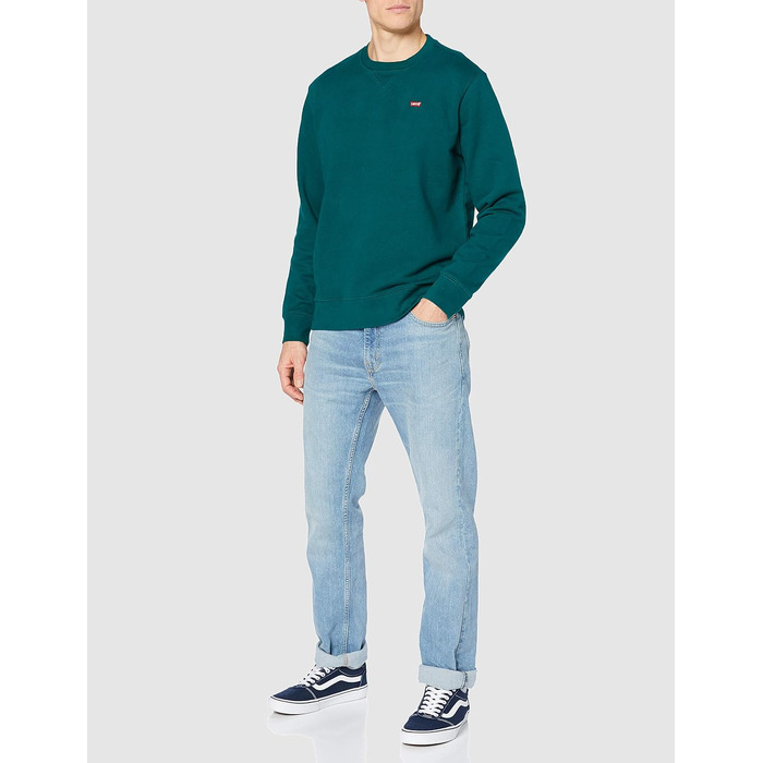 Чоловічі джинси Levi's 513 Slim Straight синього кольору Worn To Ride Adv, розмір 33W/32L
