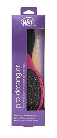 Масажна щітка для волосся Wet Brush Pro Detangler для легкого розплутування, рожева