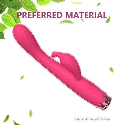 Вібратор Rabbit для жінок, G-spot, 10 режимів, рожевий