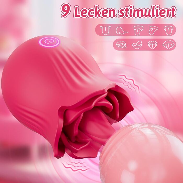 Вібратор жіночий з 9 режимами вібрації та стимуляції G-точки, секс-іграшка для пар