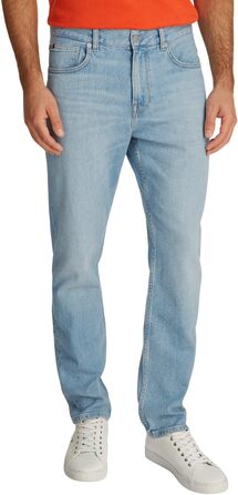 Чоловічі прямі джинси Tommy Hilfiger Denton Denim (колір Heron Blue), розмір 36W / 34L