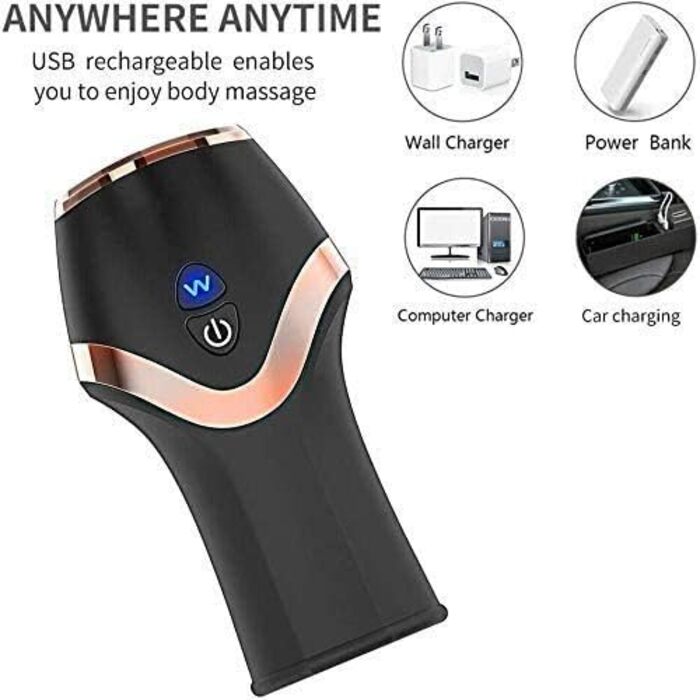 Масажер для чоловіків Zyledw з 12 режимами вібрації - автоматичний масажер для еротичного задоволення