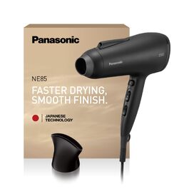 Фен для волосся Panasonic EH-NE85-K825 Fast Dry Serie, 2300 Вт, іонізація, з концентратором та режимом захисту від перегріву, чорний
