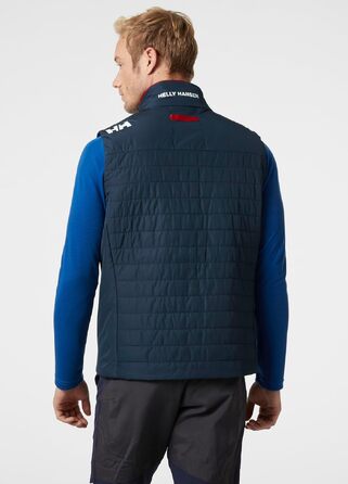 Чоловічий утеплений жилет Helly Hansen Crew Insulator Vest 2.0, темно-синій, розмір S