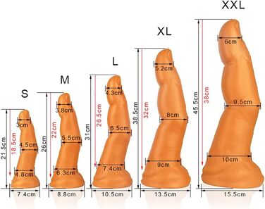 Анальний секс-іграшка SMGKB Silikon Riesendildo - великий анальний плаг з сильним присоском (Чорний S)