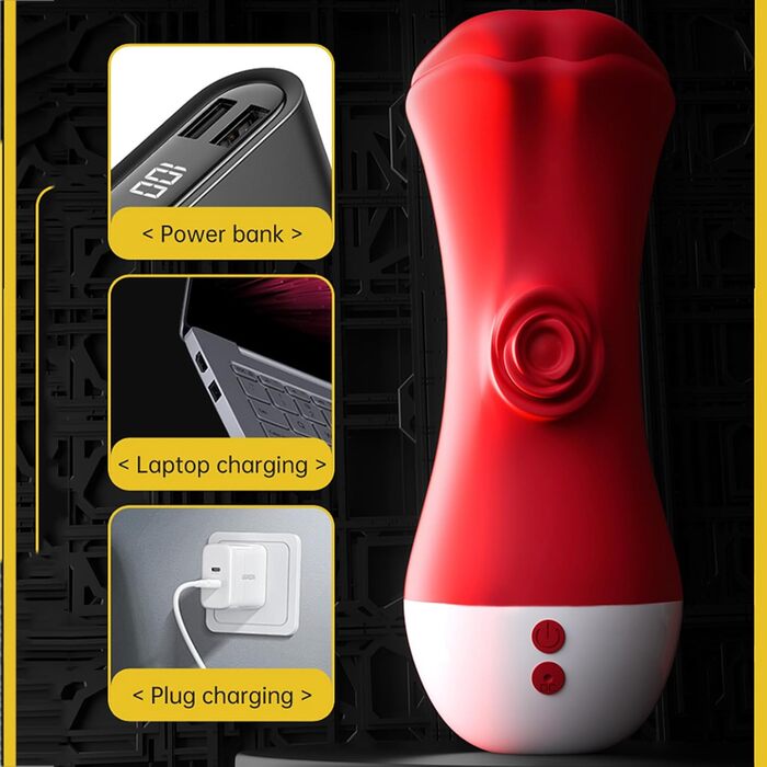 Вібратор для чоловіків, 6 режимів, реалістична вагіна, іграшка для дорослих