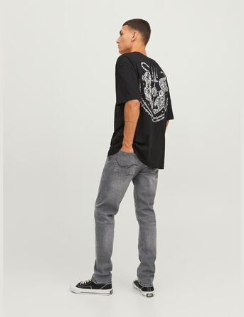 Чоловічі джинси Jack & Jones JJIGLENN Original SQ 349 NOOS сірі, Streetwear, розмір 32W/32L