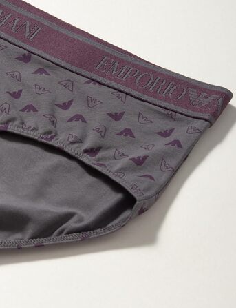 Труси чоловічі Emporio Armani (3 шт. в упаковці) XL, чорний/темно-сірий/магнітний