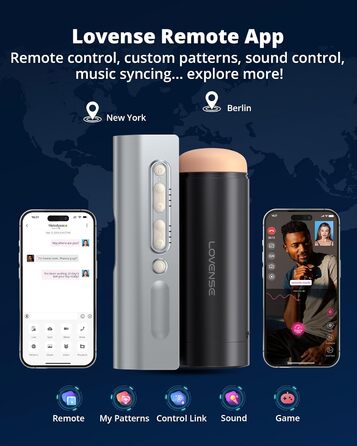 Lovense Solace Pro - автоматичний мастурбатор для чоловіків з керуванням через додаток, вібраційний мастурбатор, імітація орального сексу, інтеграція з AI/VR, іграшки для дорослих