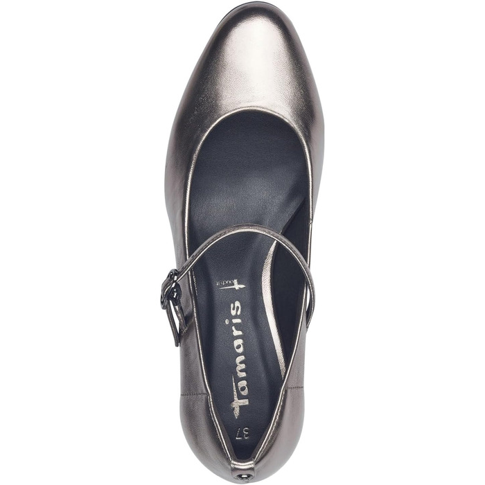 Жіночі туфлі-човники Tamaris із синтетичних матеріалів, колір Pewter (пісковий), розмір 41 EU
