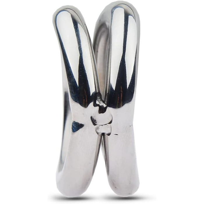 Кільце для статевого члена Double Arc з нержавіючої сталі 304 - еротичні іграшки для дорослих