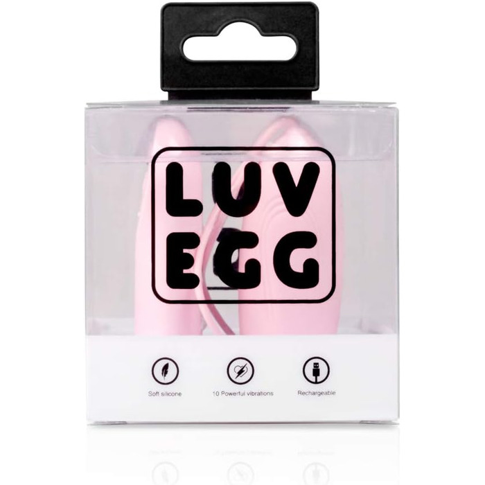 Вібраційний масажер LUV EGG з пультом керування - для пар та початківців. 10 режимів, водонепроникний, перезаряджається, зелений (рожевий)