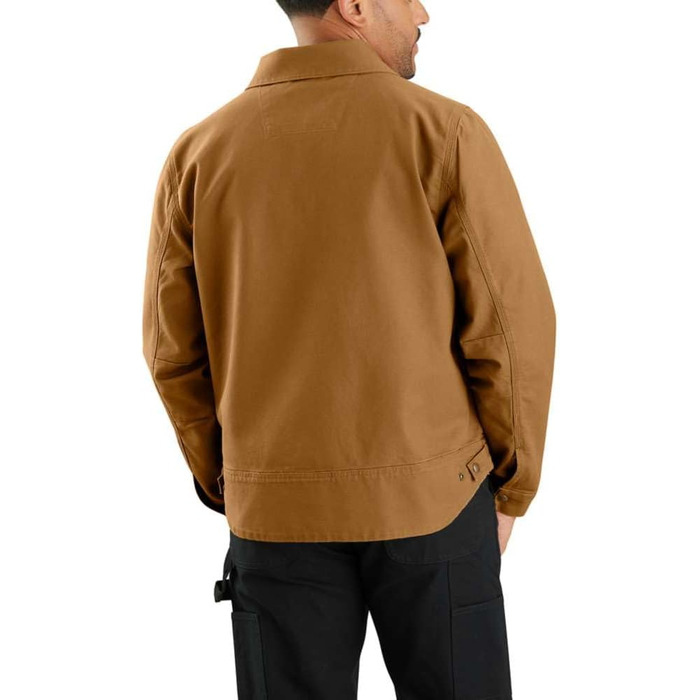 Чоловіча робоча куртка Carhartt Rugged Flex Relaxed Fit Duck Jacket, коричнева, розмір XL