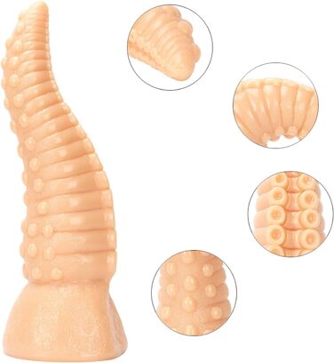 Анальний дилататор YXBLV 35.5 см, XXL, гнучкий, з присоскою, для жінок та чоловіків