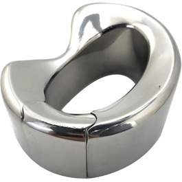 Кільце для статевого члена, нержавіюча сталь, для чоловіків, велике, срібне