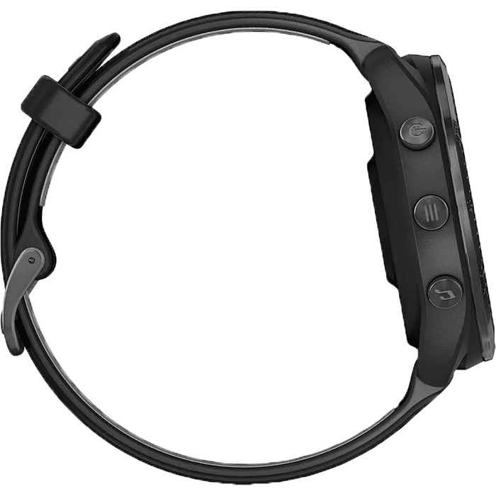 Смарт-годинник Garmin Forerunner 965 DLC Titan GPS, чорний/світло-сірий, унісекс