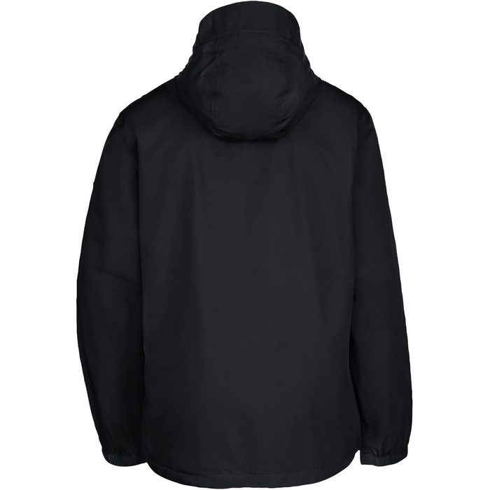 Чоловіча вітро- та водонепроникна куртка VAUDE Escape Light Jacket, дихаюча легка куртка для дощу, чорна, розмір 4XL