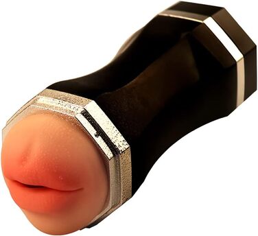 Масажер для чоловіків 2-в-1: ручний та автоматичний з 12 режимами вібрації, білий