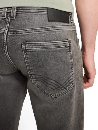 Чоловічі джинси Tom Tailor Marvin Straight прямого крою, колір Stone Grey Denim (36W / 34L)