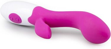 Вібратор Rabbit, перезаряджається, 10 режимів вібрації - Рожевий