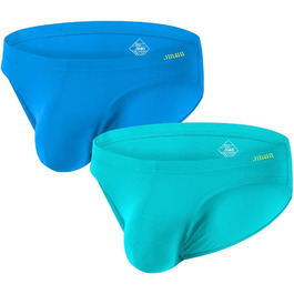 Чоловічі труси ZUOLAIYIN з великим кишенькою, сексуальна білизна для чоловіків, нейлон, спандекс, поліестер, еластичний, L (9221), небесно-блакитний/блакитний