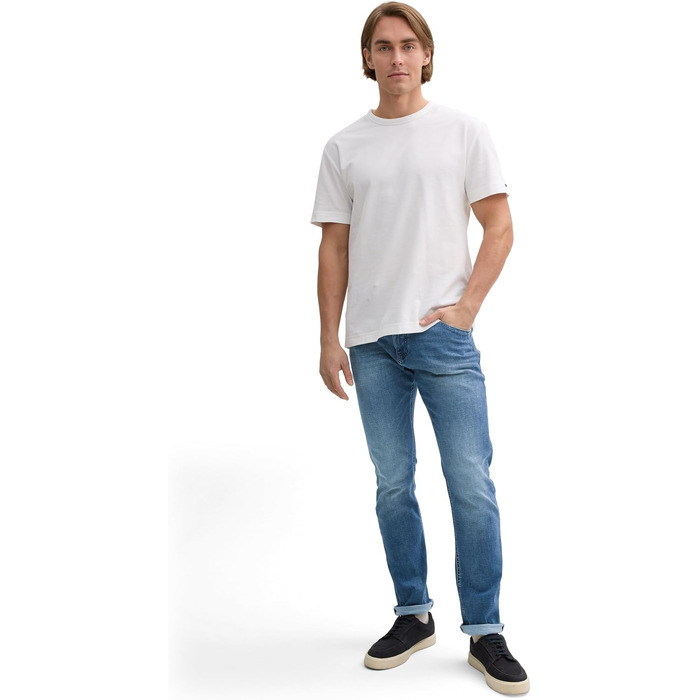 Чоловічі джинси Tom Tailor TTJOSH Regular Slim, колір Mid Stone Blue Denim (30W / 32L)