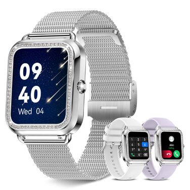 Смарт-годинник I52 Smartwatch сріблястого кольору