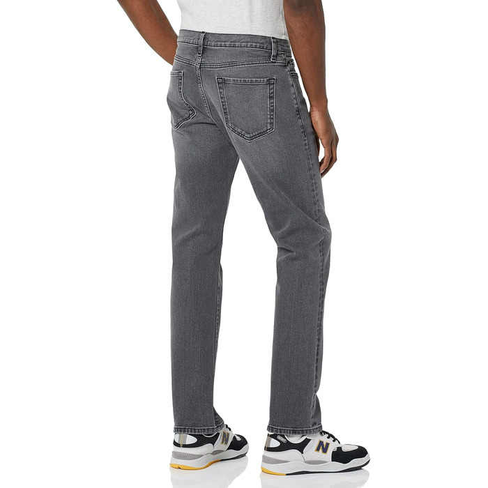Чоловічі джинси Amazon Essentials Slim-Fit Stretch Bootcut, сірого кольору (29W / 30L)