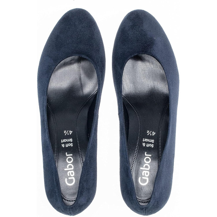Жіночі туфлі-човники Gabor Fashion-41.400, сині (Blau River 46), розмір 35 EU