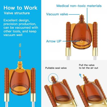 Набір для збільшення пеніса Hmxseu: вакуумна помпа з 3 манжетами, екстендер, стрітчер. Для чоловіків.