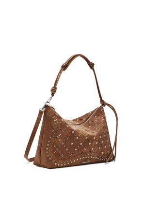 Жіноча сумка через плече Desigual Leiria Yankee, колір верблюжий (camel brown)