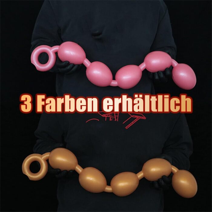 Анальний масажер Hrekssi з кулями, 7 розмірів, для чоловіків та жінок, анальний плаг, дилататор, масажер простати, SM іграшка