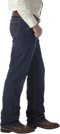Чоловічі вогнестійкі джинси Wrangler Original Fit Cowboy Cut, темно-сині (32W / 34L)