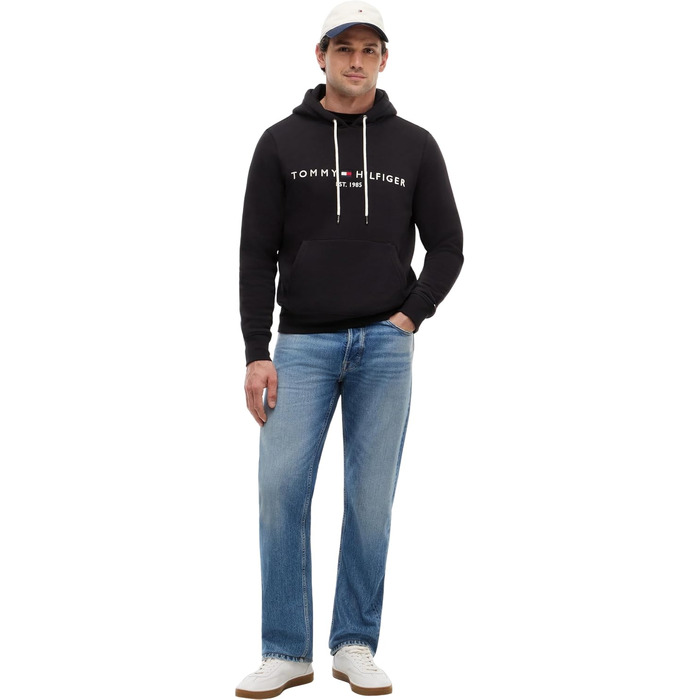 Чоловічі шорти Tommy Hilfiger Mw0mw11599 Sky Captain, чорні (Jet Black), розмір XXL