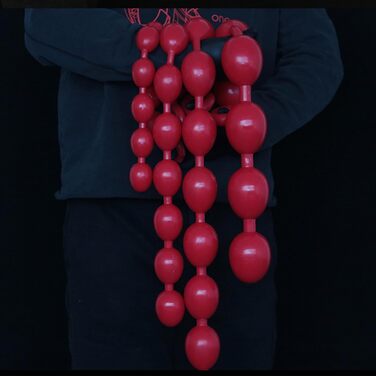 Анальні кульки силіконові LZMYZ (XL, 7 см) для сексуальної стимуляції - 6 розмірів, анальні намисто, дилда