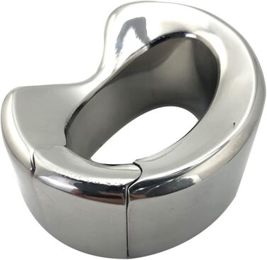 Кільце для статевого члена, нержавіюча сталь, для чоловіків, велике, срібне