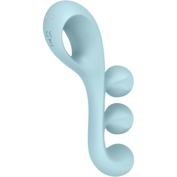 Vibrator Satisfyer Tri Ball 2 з 3 м'ячами | Стимулятор для кліторальної, вагінальної та анальної насолоди | 10 програм, водонепроникний (IPX7), 18 см