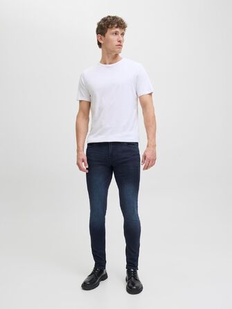 Чоловіча джинсова куртка JACK & JONES Casual синього кольору, Denim