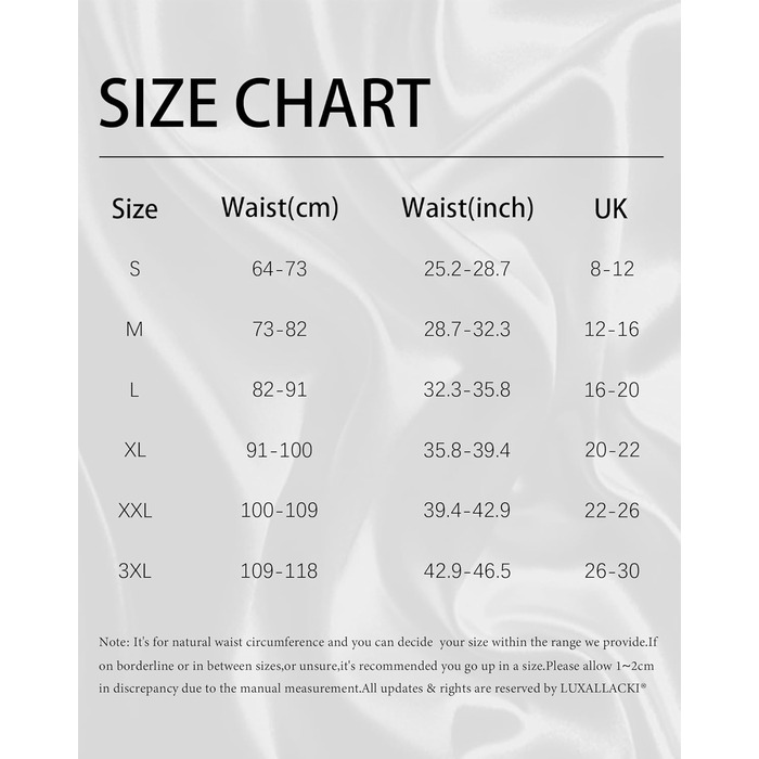 Чорний британський поясок на шнурках Luxallacki з 6 ремінцями, квітковою мереживом та металевими застібками, розмір 42