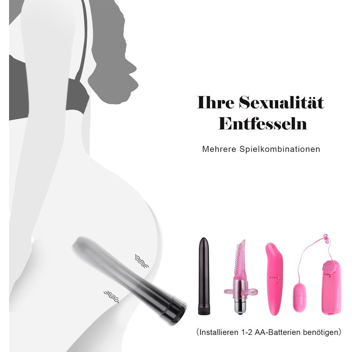 Набір для БДСМ: кайдани, наручники, анальний плагін, кліпси для сосків, плетіння, маска для очей, 28 шт. (фіолетовий)
